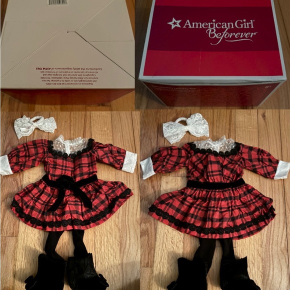 American Girl Samanthas Holiday Outfit